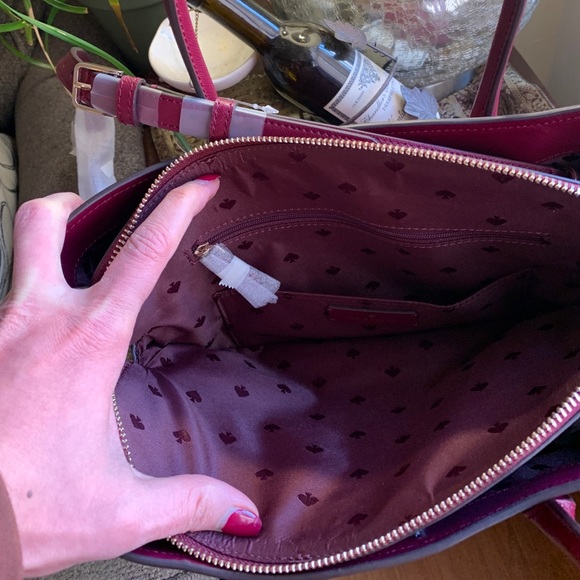Authentic Kate spade Leather OPEN/zip SATCHEL/CROSBY - Picture 14 of 16